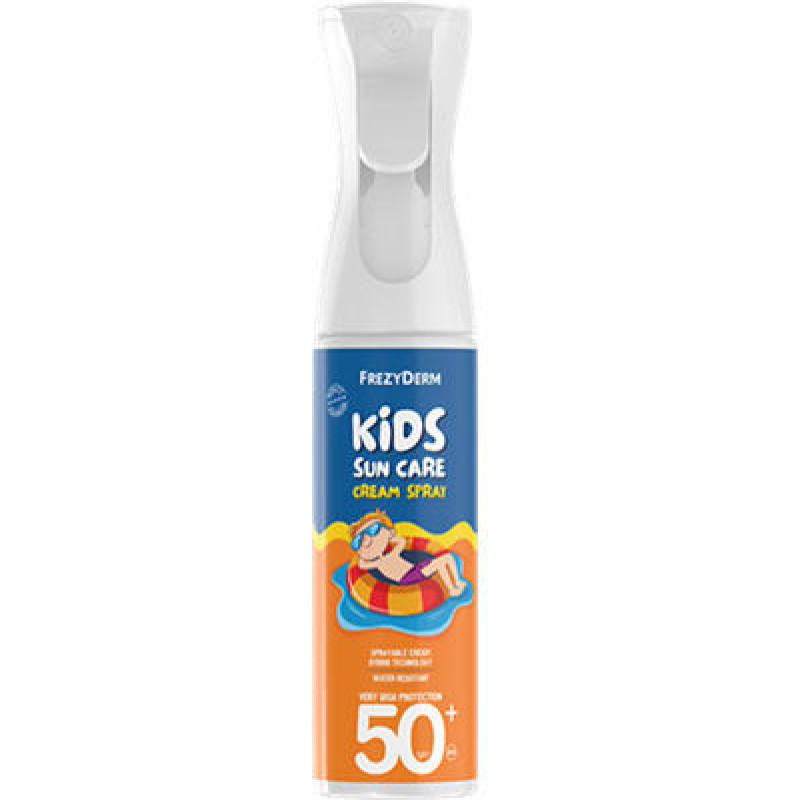 Frezyderm Αδιάβροχο Παιδικό Αντηλιακό Spray Kids Sun Care για Πρόσωπο & Σώμα SPF50+ 275ml